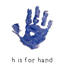 hand print alphabet hand